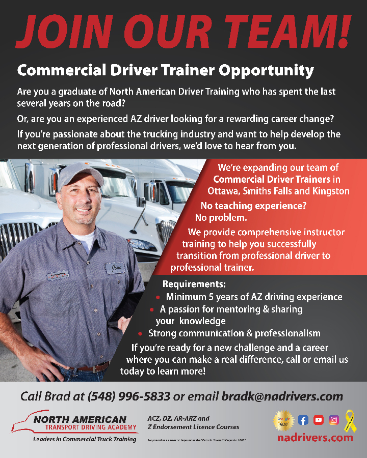 Join Our Team Instructor Ad