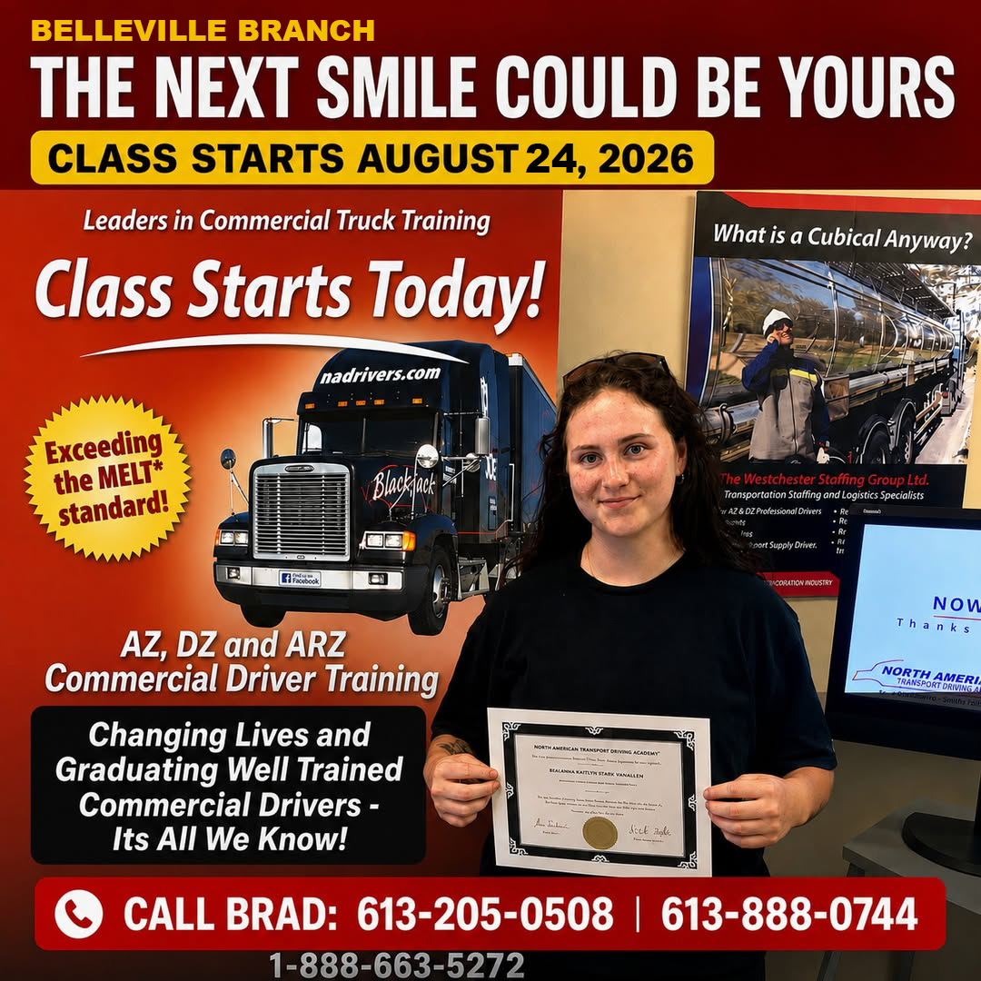 Class Starts at the Belleville Branch August 24